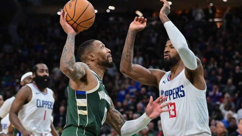 Damian Lillard’s 41-point performance propels the Bucks over the Clippers.